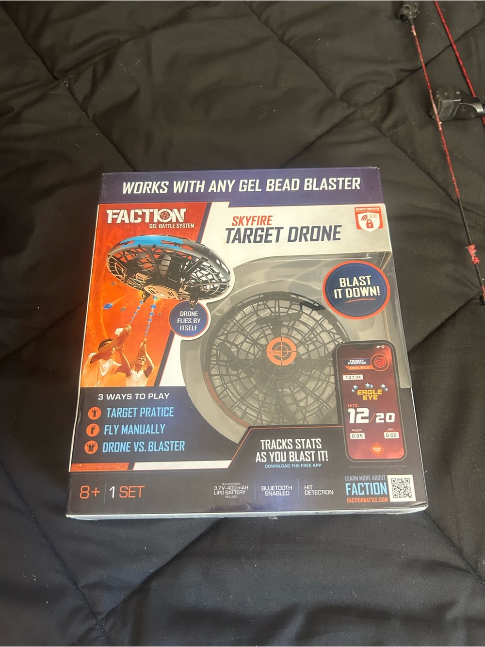 Skyfire Target Drone for Kids - Gray and Orange